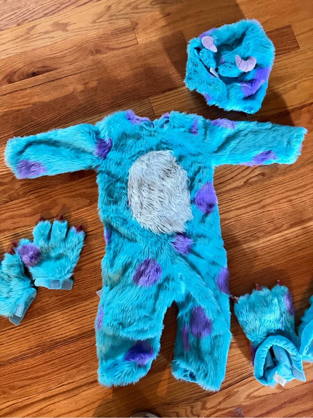 Pottery Barn Kids 2T Monsters Inc. Sully Costume NWOT